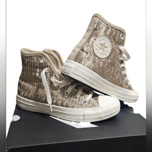 Converse Women's Tan High-Top Sneakers